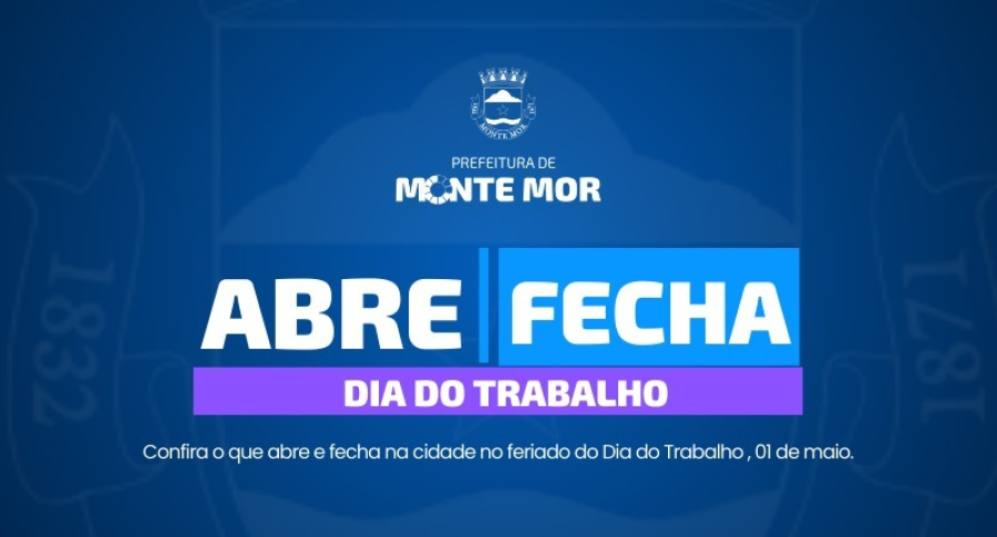 Confira O Que Abre E Fecha Em Monte Mor Neste Feriado